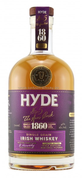 Hyde No. 5 Burgundy Cask Finish 6 Jahre 46% 0,7l