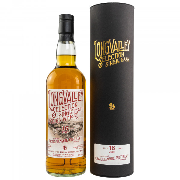 Craigellachie 16 Jahre 2005 - 2021 First Fill Sherry Butt LongValley Selection