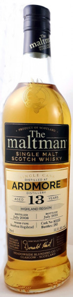 Ardmore 13 Jahre 2008 - 2021 Maltman
