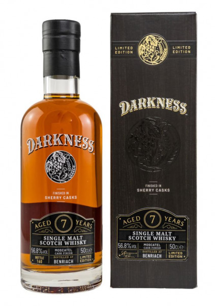 BenRiach 7 Jahre Moscatel Cask Finish Darkness