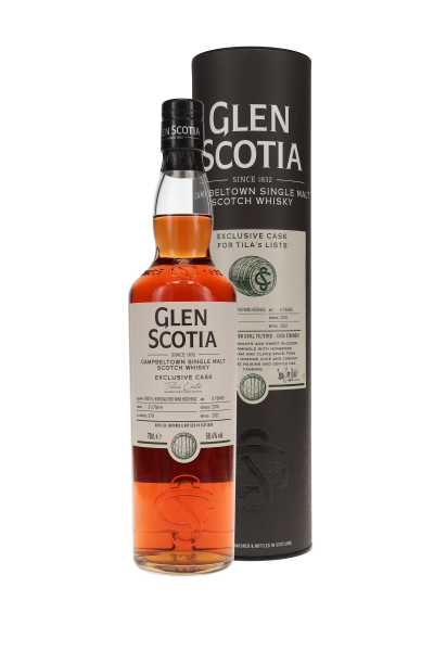 Glen Scotia 1st Fill Bordeaux Red Wine Hogshead #21/756-9