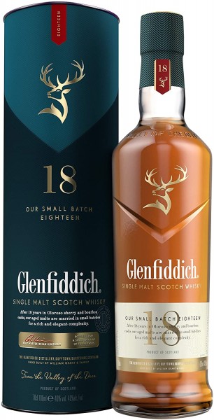 Glenfiddich 18 Jahre Small Batch Reserve 40% 0,7l