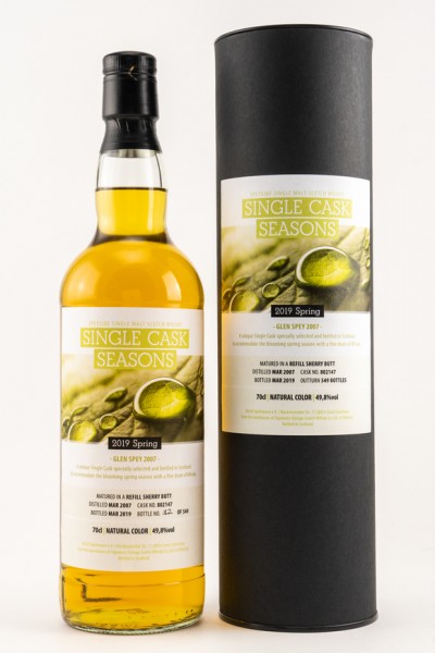 Glen Spey 2007 Spring 2019 Signatory Vintage