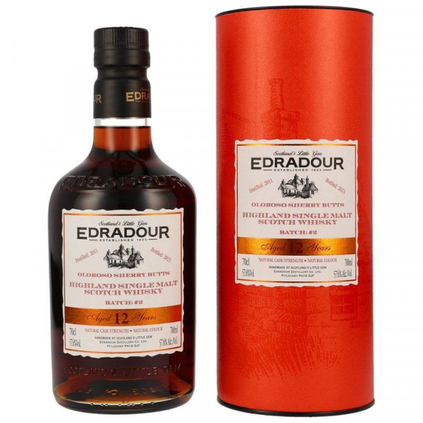 Edradour 12 Jahre 2011 - 2023 Small Batch #2 Oloroso Sherry Butts