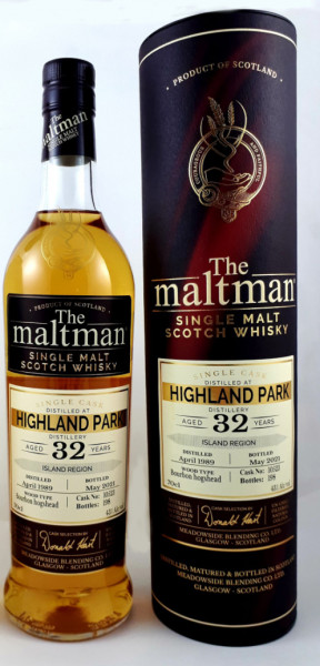 Highland Park 32 Jahre 1989 - 2021 Maltman