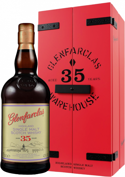 Glenfarclas 35 Jahre in Holzbox