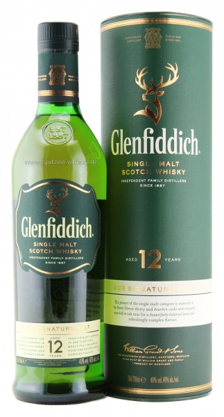 Glenfiddich 12 Jahre 40% 0,7l
