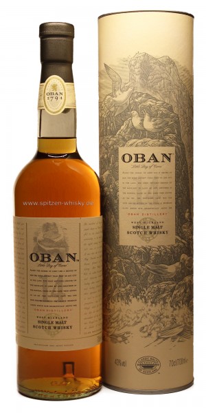 Oban 14 Jahre 43% 0,7l