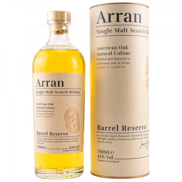 Arran Barrel Reserve 43% 0,7l