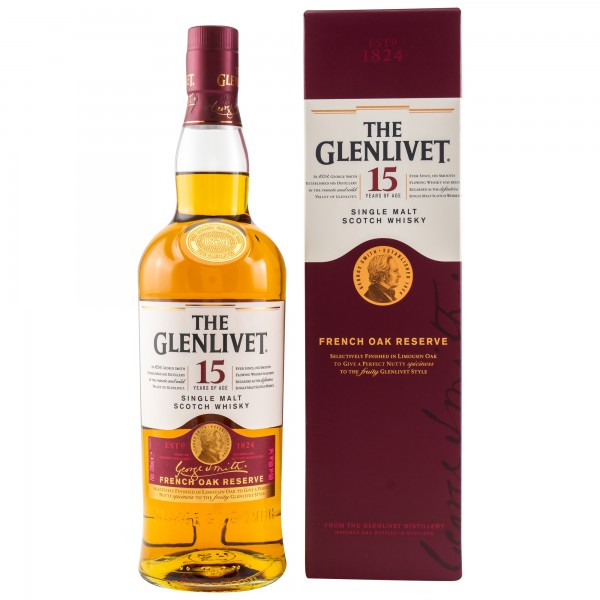 Glenlivet 15 Jahre French Oak 40% 0,7l