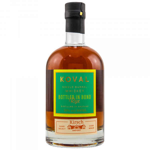 Koval Bourbon Whiskey - Bottled in Bond - Cask 5628 for Kirsch