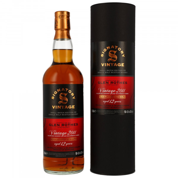 Glenrothes 12 Jahre Vintage 2011 Small Batch Edition #2