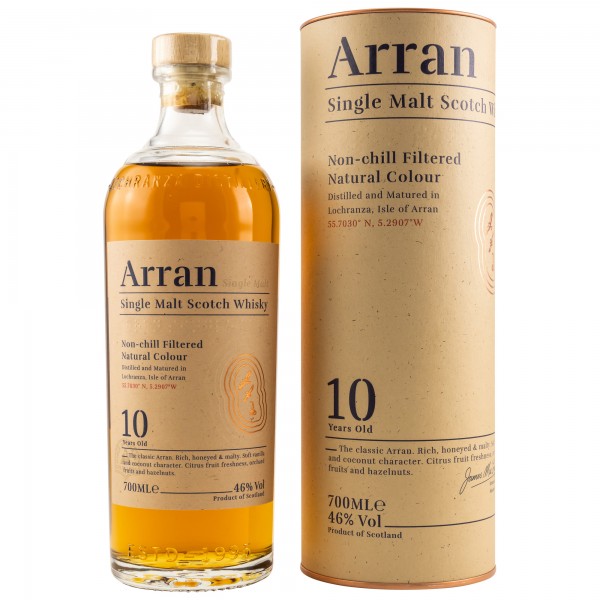 Arran 10 Jahre 46% 0,7l