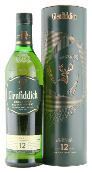 Glenfiddich 12 Jahre in Metalldose 40% 0,7l