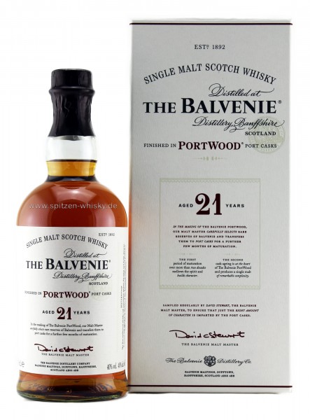 Balvenie 21 Jahre Port Wood 40% 0,7l