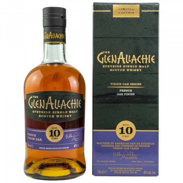 Glenallachie 10 Jahre French Oak Finish - Virgin Oak Series 48% 0,7l