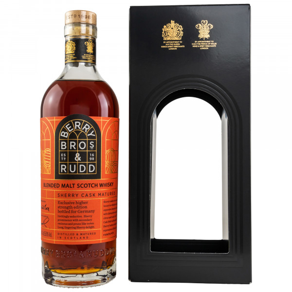 Sherry Cask Matured Higher Strength Berry Bro's & Rudd 55,8% 0,7l