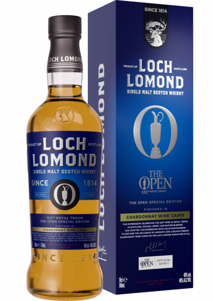 Loch Lomond The Open Special Edition 2024 First Fill Chardonnay Wine Finish