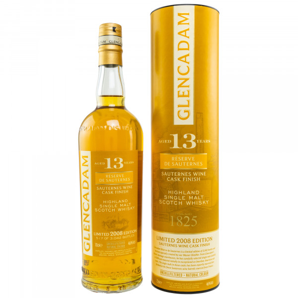 Glencadam 13 Jahre Sauternes Wine Cask Finish 2008