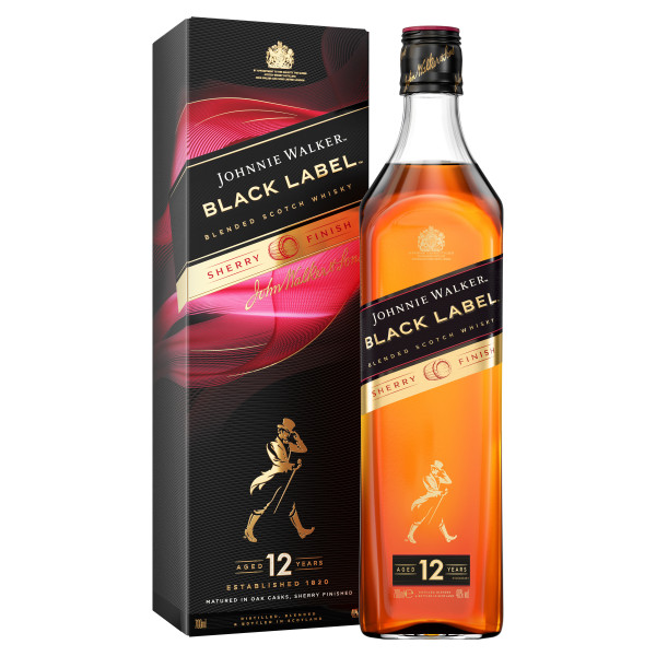 Johnnie Walker 12 Jahre Black Label Sherry Finish