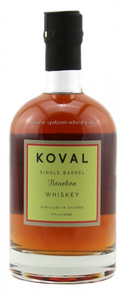 Koval Single Barrel Bourbon Whiskey