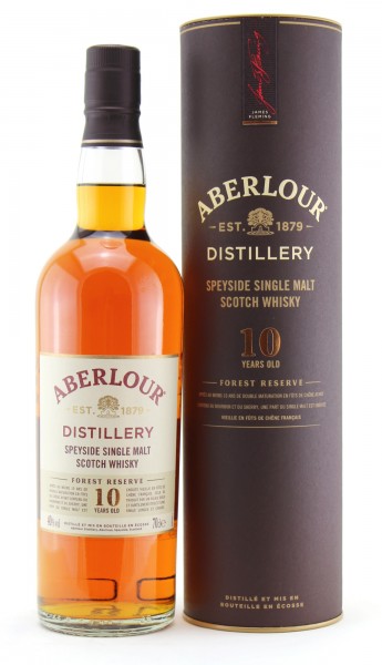 Aberlour 10 Jahre Forest Reserve ohne Umverpackung 40% 0,7l