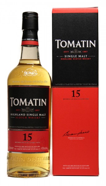 Tomatin 15 Jahre