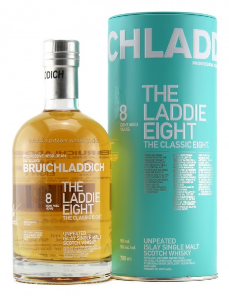 Bruichladdich 8 Jahre "The Laddie Eight" 50% 0,7l