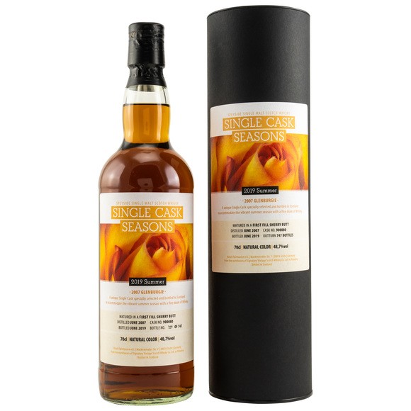 Glenburgie 12 Jahre 2007 Single Cask Seasons Sommer 2019 