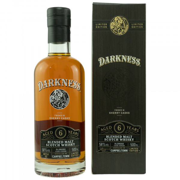 Campbeltown 6 Jahre Oloroso Cask Finish Darkness 58% 0,5l