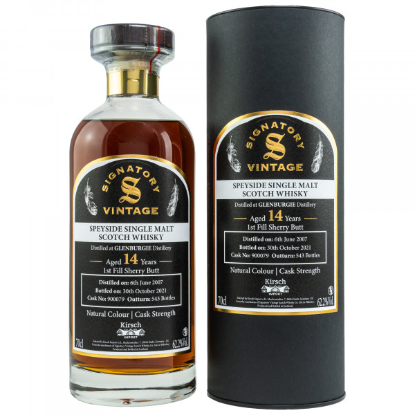 Glenburgie 14 Jahre 2007 - 2021 Decanter Cask Strength