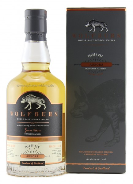 Wolfburn Aurora Single Malt Whisky 46% 0,7l