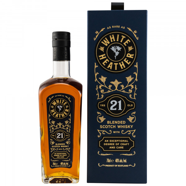 White Heather 21 Jahre Blended Scotch Whisky 48% 0,7l