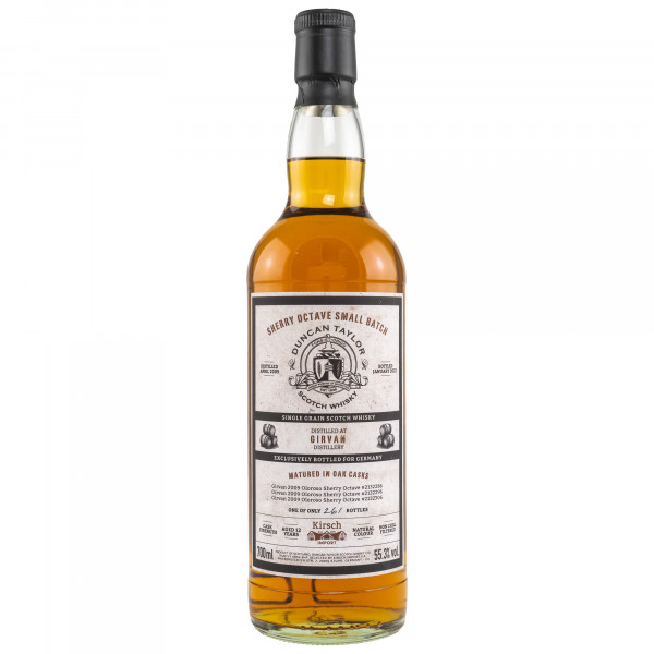 Girvan 12 Jahre 2009  - 2022 Duncan Taylor Sherry Octave Small Batch