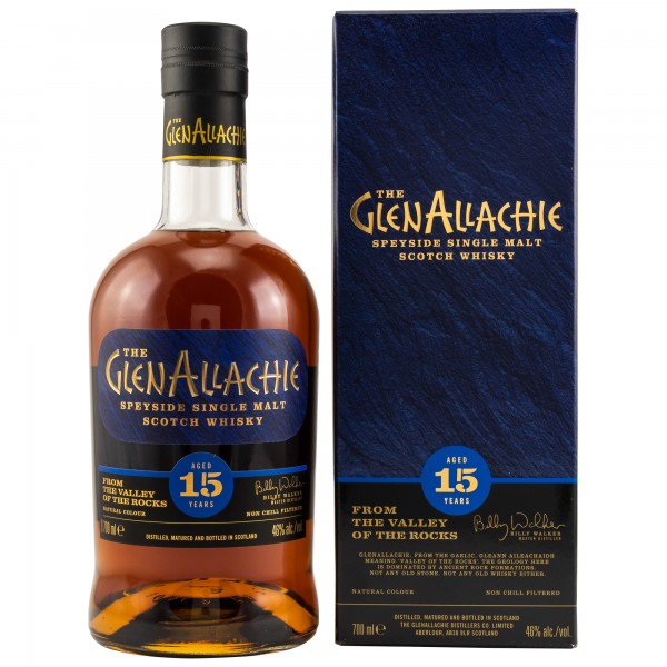 Glenallachie 15 Jahre 46% 0,7l