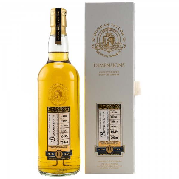 Bunnahabhain 11 Jahre 2008 - 2020 Duncan Taylor