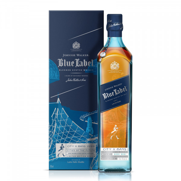 Johnnie Walker Blue Label Mars 2220 Cities of the Future