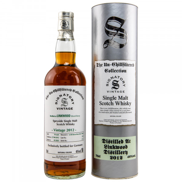 Linkwood 10 Jahre 2013 - 2023 Cask 213 Signatory Vintage