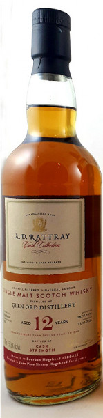 Glen Ord 12 Jahre  2009 - 2021 Cask Collection A.D. Rattray