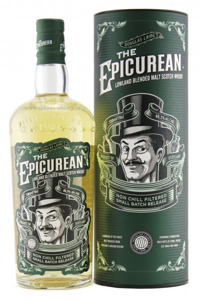 The Epicurean Lowland Blended Malt Whisky 46,2% 0,7l